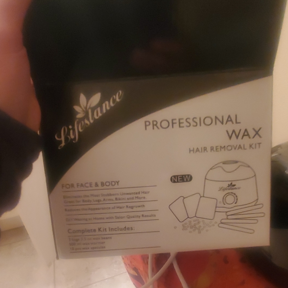 Hard wax machine with 3 bags of wax